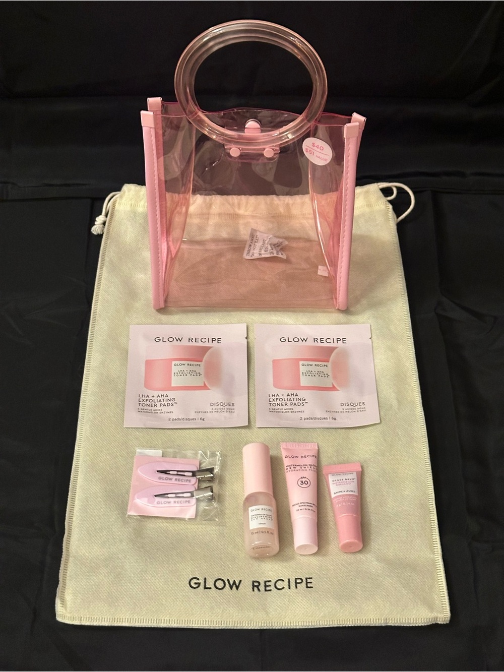 Glow Recipe Watermelon Jelly Tote Set!